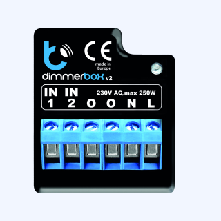 Dimmerbox - WiFi ovladač osvětlení 230 V