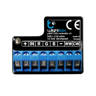 Wlightbox - WiFi RGB ovladač