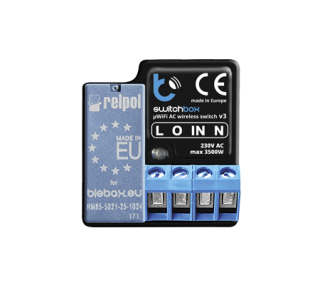 Switchbox -  230V WiFi relé 16A